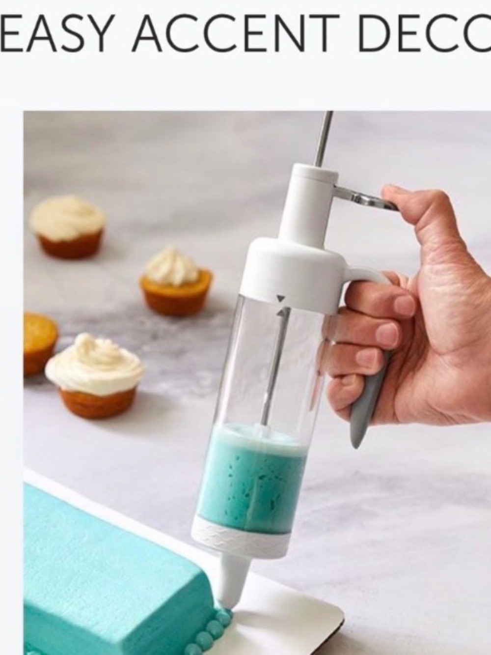 Pampered Chef Easy Accent Decorator #1778 NIB